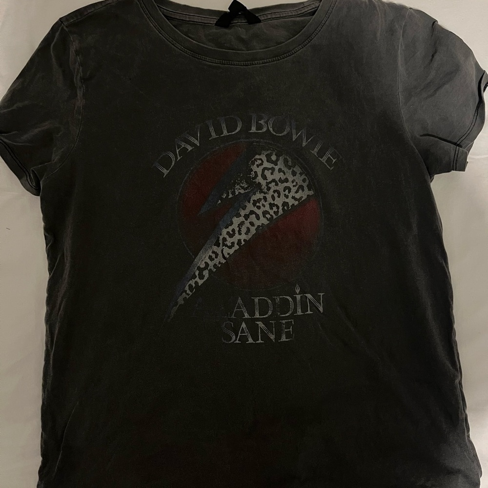 David Bowie graphic tee
